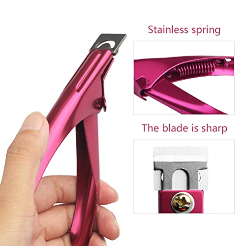 Professional Acrylic Nail Clippers for Acrylic Nails, Nail Tip Cutter Trimmer...