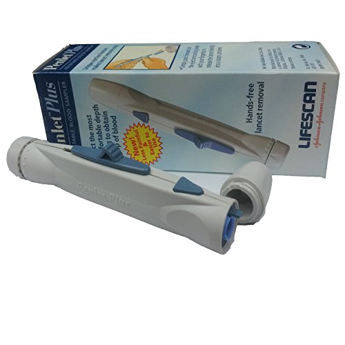 Lifescan Lancing Device One Touch Penlet Plus Adjustable Blood Sampler