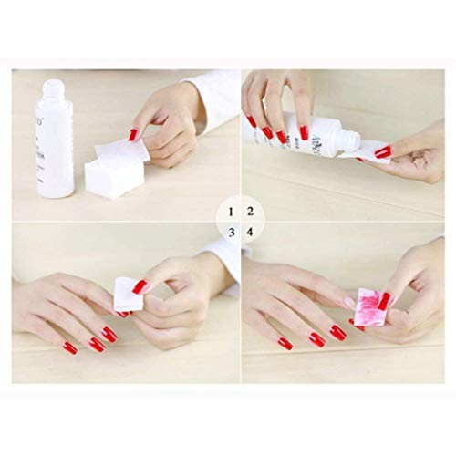 PENTA ANGEL 500 Pieces Nail Wipes Remover Lint Free Wipes Gel Polish Removal ...