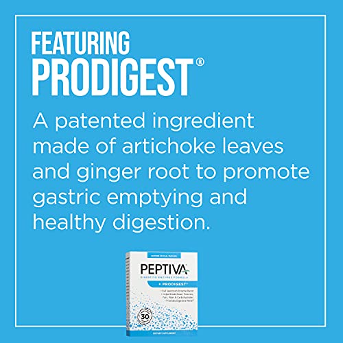 Peptiva Digestive Enzyme Supplement + ProDigest - Helps with Bloating, Gas, C...