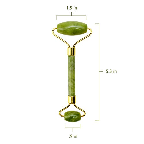 Perfecore Cooling Ice Face Mask Gel pack Jade Roller - Beauty Roller Face Nec...