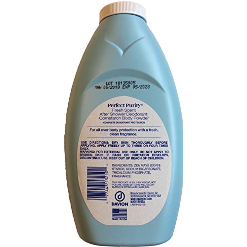 Perfect Purity Talc Free After shower Deodorant Body Powder