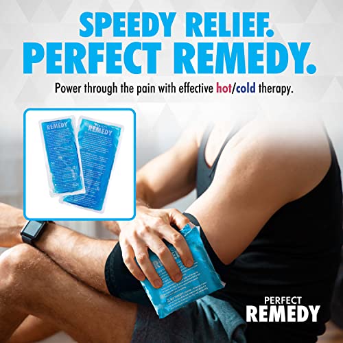 Gel Ice Packs for Injuries Reusable Gel (2 Pack) Reusable Hot Pack & Cold Pac...
