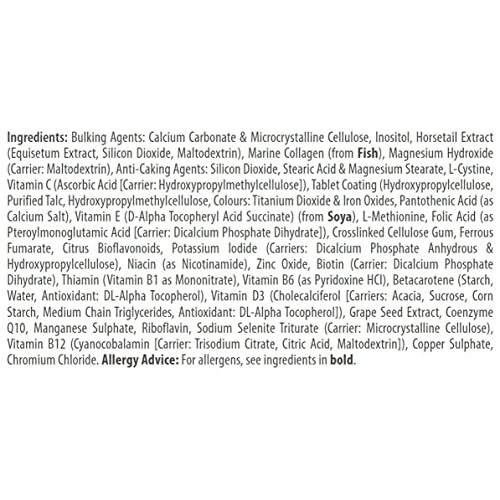 Vitabiotics Perfectil Hair Multivitamin | Hair Growth and Thickening Formula ...