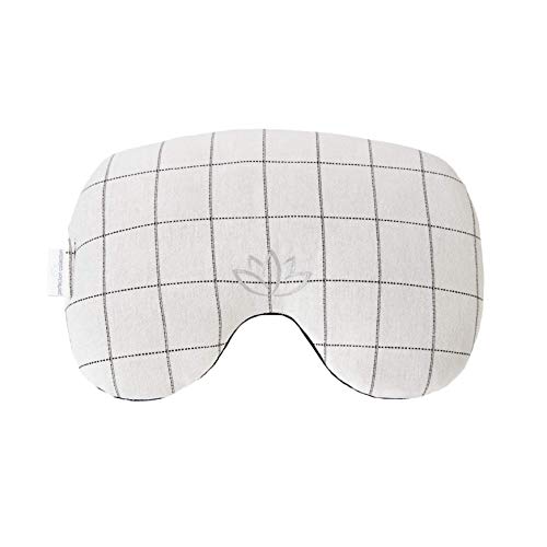 Perfection Collection Migraine Relief Eye Pillow Masks, Flaxseed Filled for H...