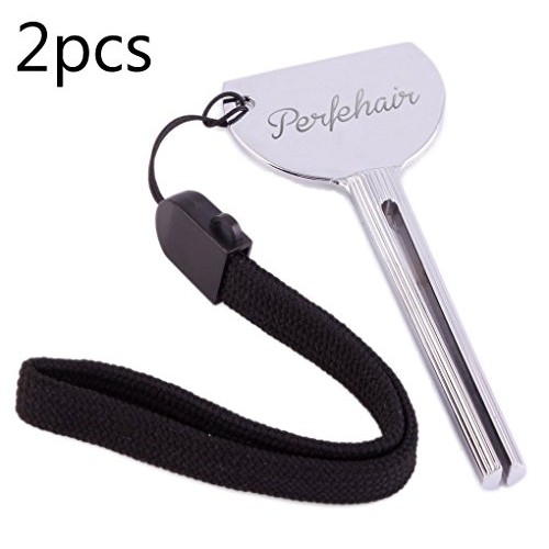 2pcs Tube Toothpaste Squeezer Keys, Metal Hair Dye Color Key Roller Dispenser...