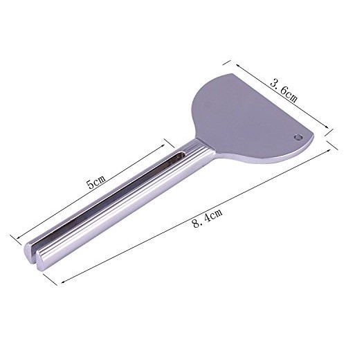 2pcs Tube Toothpaste Squeezer Keys, Metal Hair Dye Color Key Roller Dispenser...