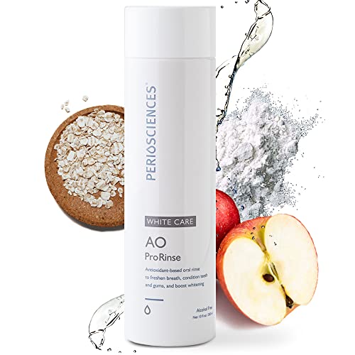 PerioScience White Care Mouthwash Rinse Oral Care Pre Brush - Mint Anti Cavit...