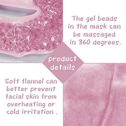 Permotary 2PCS Gel Eye Mask Reusable Hot Cold Compress Pack Eye Therapy ,Ther...