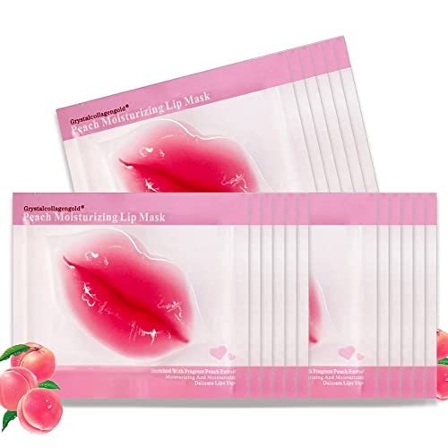 Permotary 30 Pieces Collagen Crystal Lip Care Gel Pads, Mouth & Lips Age Defy...