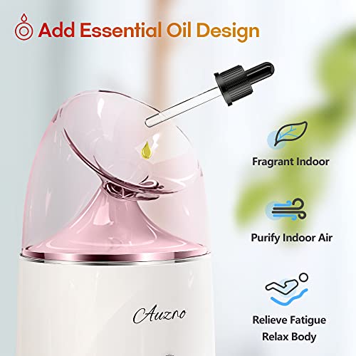 Facial Steamer, Auzro Nano lonic Face Steamer Aromatherapy Design for Home Sa...