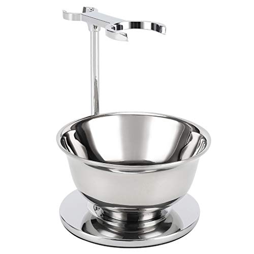 PerPro Deluxe Heavy Duty Razor Brush Stand and Stainless Steel Double Layer S...