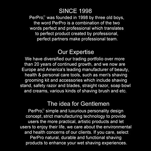 Professional Shaving Sets for Men, Universal Shave Stand Holder With Stainles...