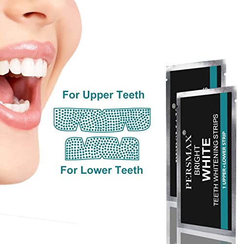 PERSMAX Teeth Whitening Strips, Non-Sensitive Teeth Whitener for Tooth Whiten...