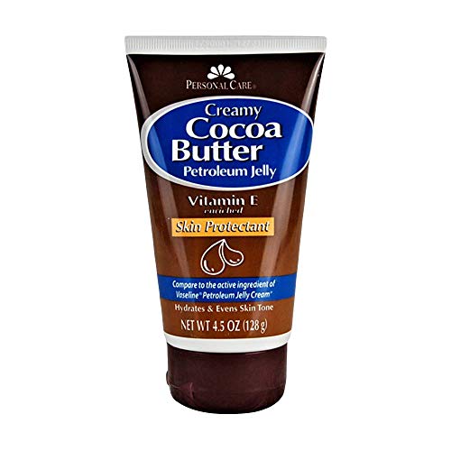 Personal Care Petroleum Jelly Vitamin E and Cocoa Butter Lotion 4.5 Oz (3 Pac...