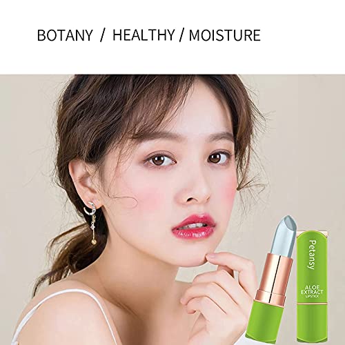 Petansy 3 Packs Aloe Vera Lipstick , Lips Moisturizer Long Lasting Nutritious...