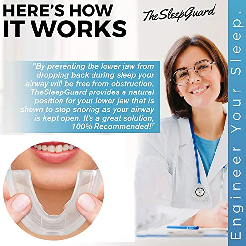 Mouth Guards for Teeth Grinding, Custom Fit Night Dental Guard with Case for ...