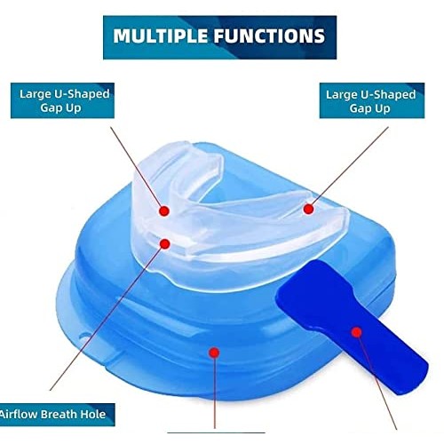 Mouth Guards for Teeth Grinding, Custom Fit Night Dental Guard with Case for ...