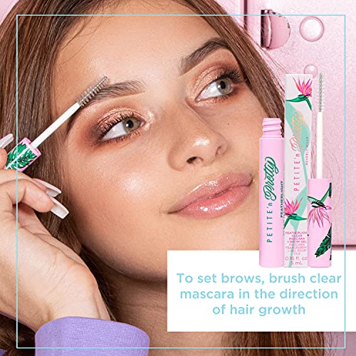 Petite 'n Pretty Featherlight Clear Mascara & Brow Gel for Kids, Children, Tw...