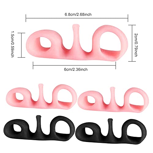 Toe Separator,Toe Spacers,Toe Straightener,Toe Spreaders to Correct Bunions a...