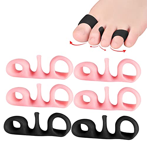 Toe Separator,Toe Spacers,Toe Straightener,Toe Spreaders to Correct Bunions a...