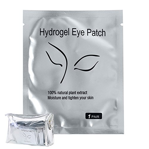 100 Pairs Lint Under Eye Patch Gel Pad Patches for Eyelash Extensions Supply ...