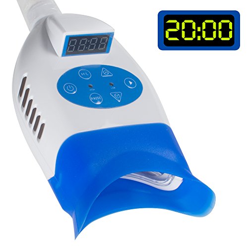 Pevor Dental Mobile Teeth Whitening Lamp Teeth Whitener 36W 10 LED Cold Light...