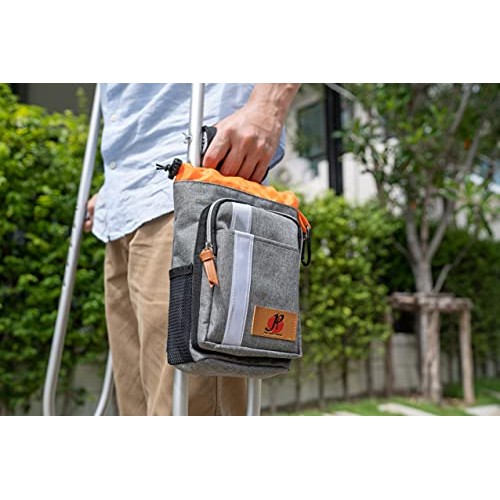 Underarm Crutch Carrying Pouch Bag with Soft Padded Hand Grip by Pf™ - Undera...