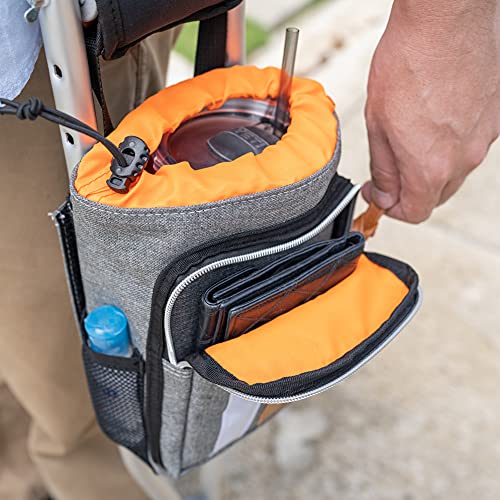 Underarm Crutch Carrying Pouch Bag with Soft Padded Hand Grip by Pf™ - Undera...