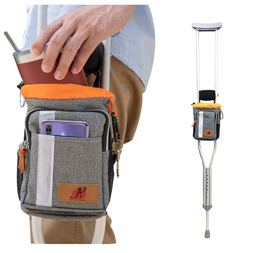 Underarm Crutch Carrying Pouch Bag with Soft Padded Hand Grip by Pf™ - Undera...