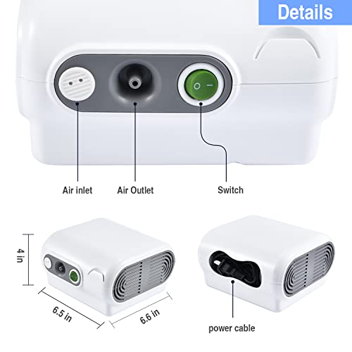 Nebulizer Machine, Air Compressor Nebulizer Machine for Adults and Kids, Pers...