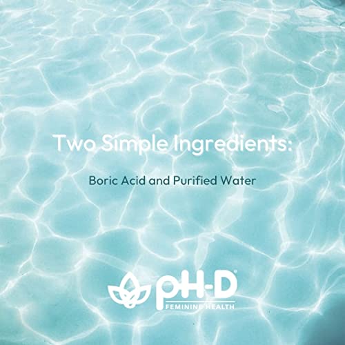 pH-D Instant Odor Rinse with Boric Acid - Vegan, Paraben-Free, Cruelty-Free (...