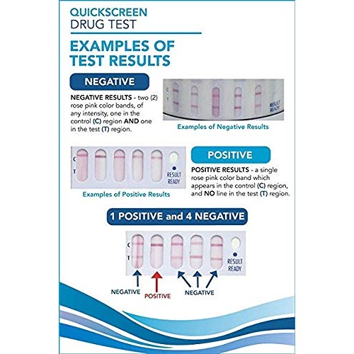 Phamatech Quickscreen Drug Test Cup - 9162Z - 5 Panel Test - Pack of 1