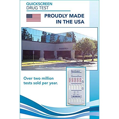 Phamatech Quickscreen Drug Test Cup - 9162Z - 5 Panel Test - Pack of 1