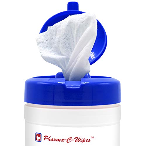 100% Witch Hazel Wipes (1 Canister, 40 Wipes) Toner & Astringent Cleansing Cl...