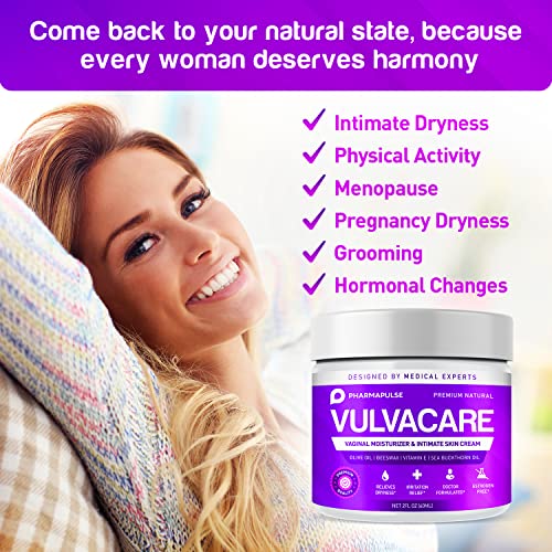 Organic Vaginal Moisturizer, Vulva Balm Cream, Intimate Skin Care, Menopause ...