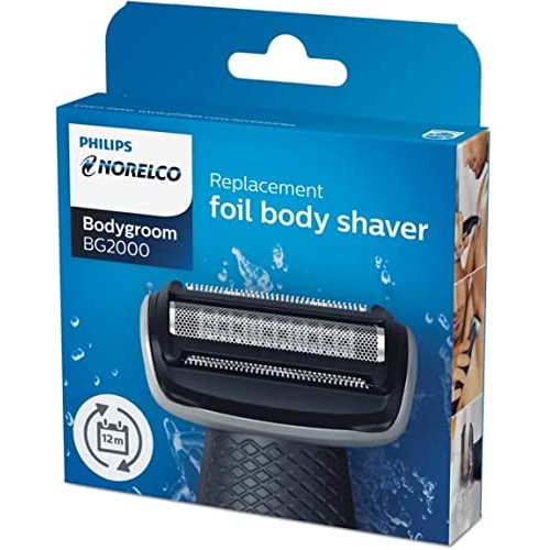 Philips Norelco Bodygroom Replacement Trimmer/Shaver Foil, BG2000/40