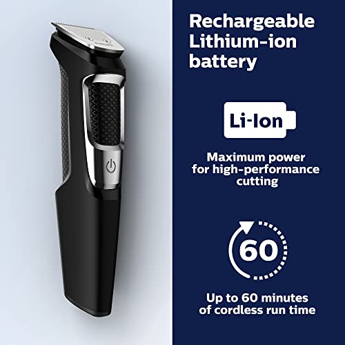 Philips Norelco Multigroomer All-in-One Trimmer Series 3000, 13 Piece Mens Gr...