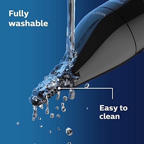 Philips Norelco Nose Trimmer 5000, For Nose, Ears, Eyebrows, Black and Silver...