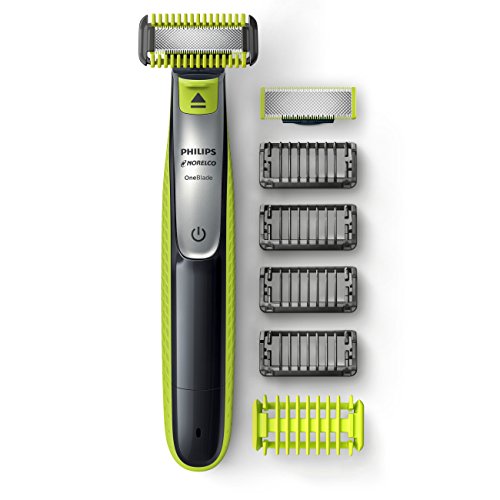 Philips Norelco OneBlade Face + Body Hybrid Electric Trimmer and Shaver Black...