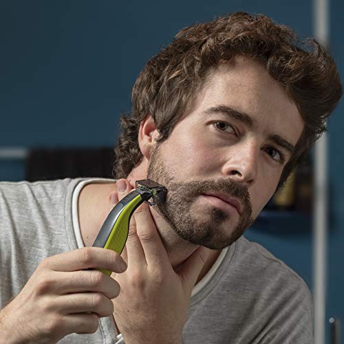 Philips Norelco OneBlade Hybrid Electric Trimmer and Shaver, Frustration Free...