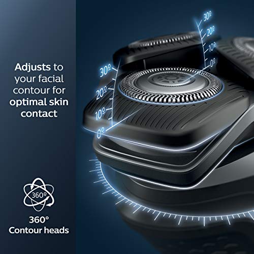 Philips Norelco Shaver 5300, Rechargeable Wet & Dry Shaver with Pop-Up Trimme...