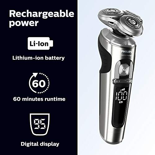 Philips Norelco Shaver 9000 Prestige, Rechargeable Wet or Dry Electric Shaver...