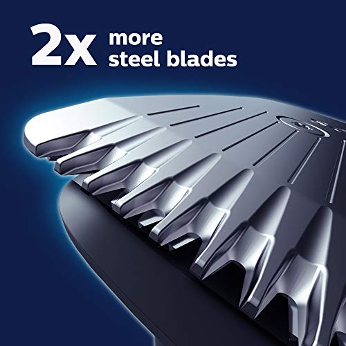 Philips Series 5000 Norelco Electric Cordless One Pass Beard and Stubble Trim...