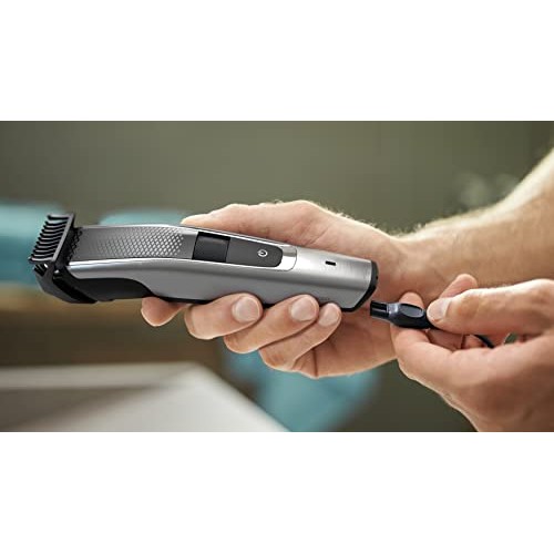 Philips Series 5000 Norelco Electric Cordless One Pass Beard and Stubble Trim...