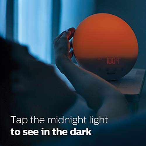 Philips SmartSleep Wake-up Light, Colored Sunrise and Sunset Simulation, 5 Na...