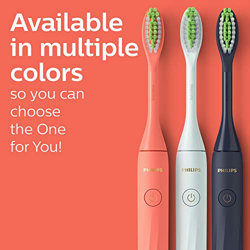Philips One by Sonicare Battery Toothbrush, Miami Coral, HY1100/01