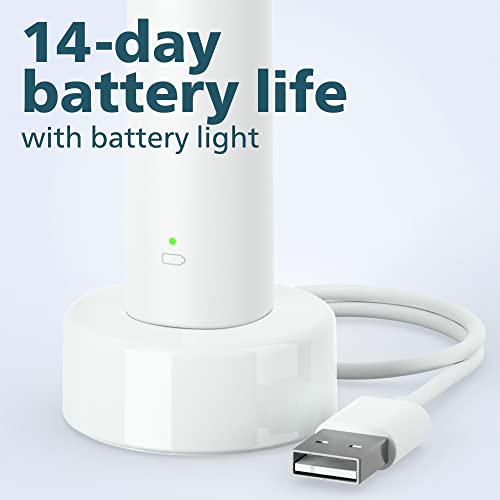 Philips Sonicare 1100 Power Toothbrush, Rechargeable Electric Toothbrush, Whi...