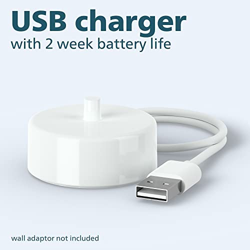 Philips Sonicare 1100 Power Toothbrush, Rechargeable Electric Toothbrush, Whi...