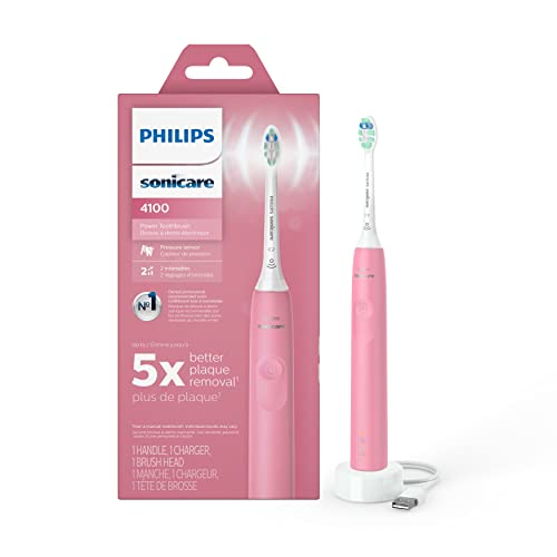 Philips Sonicare 4100 Power Toothbrush, Rechargeable Electric Toothbrush with...